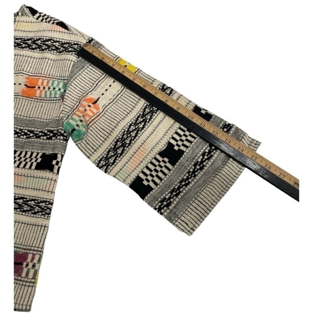 Zara Girls Boho Ethnic Woven Jacket – Size 11/12 - Picture 11 of 14